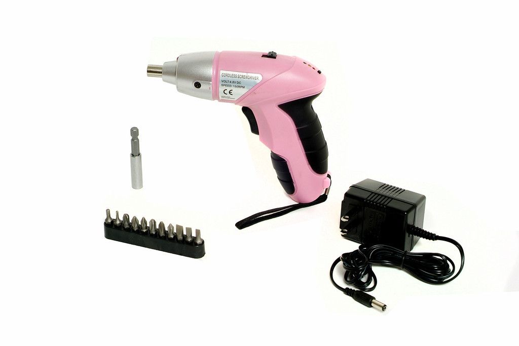 Pink cordless screwdriver set uk